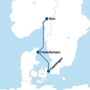  Dfds Ferry - To Oslo Danemark